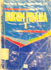 Hukum pidana 1