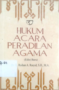Hukum Acara peradilan Agama
