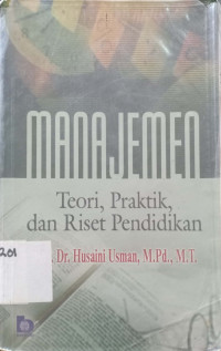 Manajemen Teori, Praktik dan Riset Pendidikan