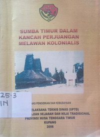 Sumba Timur dalam kancah perjuangan melawan kolonialis