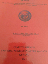 Analisis yuridis terhadap putusan hakim di luar surat dakwaan jaksa penuntut umum (Studi Putusan Mahkamah Agung Nomor 2910 K/PID. SUS/2018)