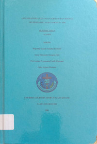 Analisis Kinerja Keuangan Sebelum dan sesudah Akusisi pada  PT Acset Indonusa Tbk.