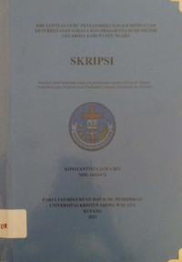 Kreativitas guru penjas orkes dalam mengatasi keterbatasan sarana dan prasarana di SD Negeri Gelaroja Kabupaten Ngada