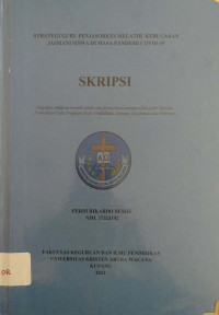 Strategi guru penjas orkes melatih kebugaran jasmani siswa di masa pandemi covid-19