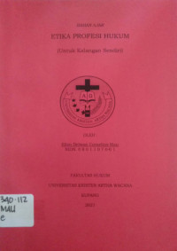 Etika profesi hukum