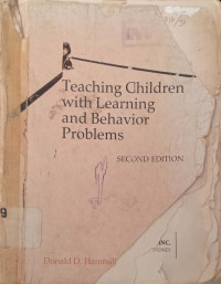 Teaching Children With Learning and Behavior Prpblems