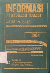 Informasi: Perguruan Tinggi di Indonesia