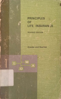 Principles of Life Insurance