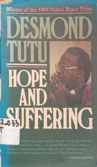 Hope and Suffering : Sermons and Speeches