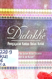 Didakhe: Pengajaran Kedua Belas Rasul