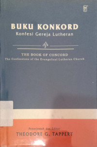 BUKU KONKORD: Konfesi Gereja Lutheran