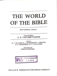 THE WORLD of the Bible: bible handbook vol.1