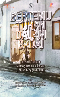Bertemu Tuhan dalam Badai: Refleksi Teoligis tentang Bencana Seroja di Nusa Tenggara Timur
